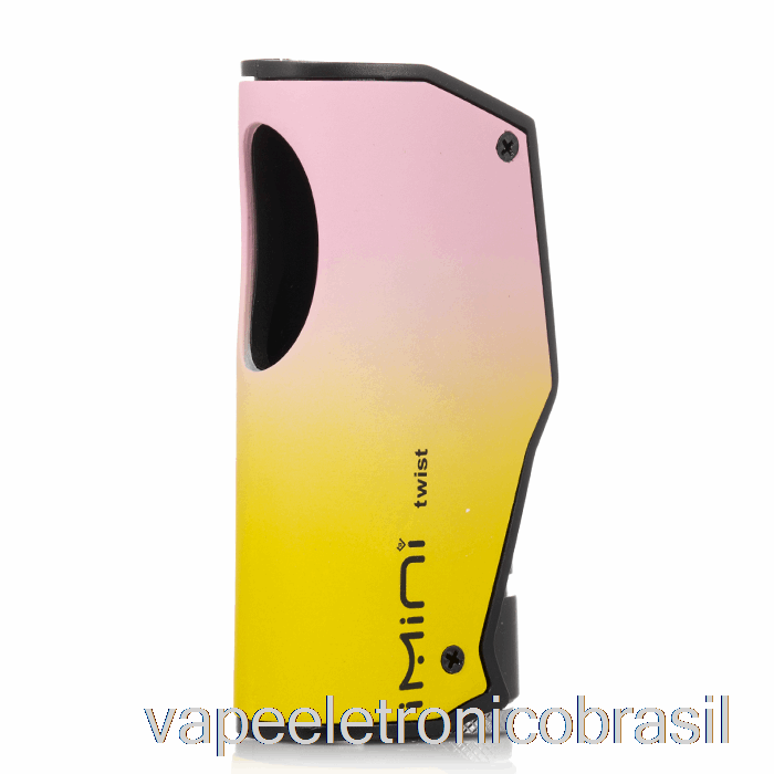 Vape Eletrônico Imini Twist 510 Bateria Rosa Amarelo